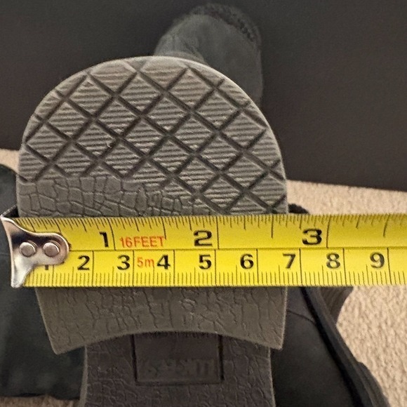 NWT MUK LUKS Women's Gray Mid-Calf Boots Size 7 Knit Cuff Side Zip Memory Foam - Picture 12 of 16